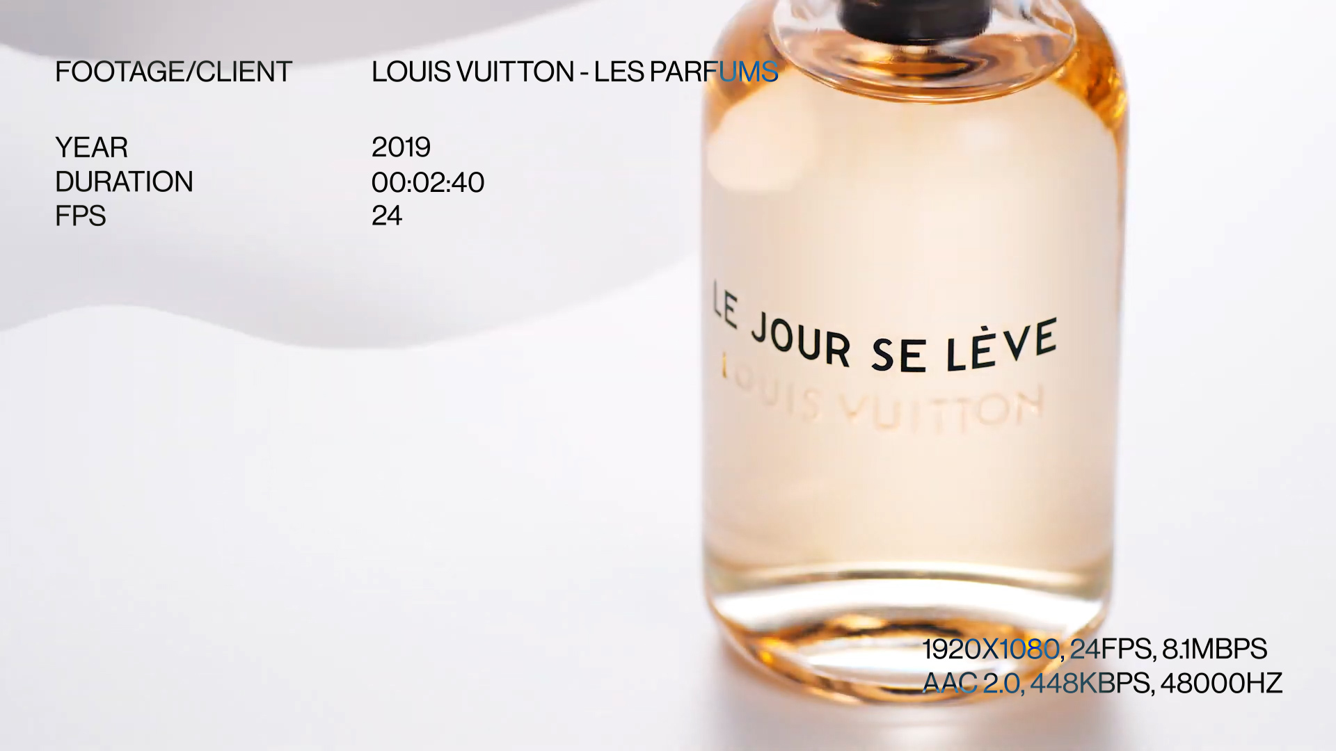 Beauty/VFX | Les Parfums Louis Vuitton